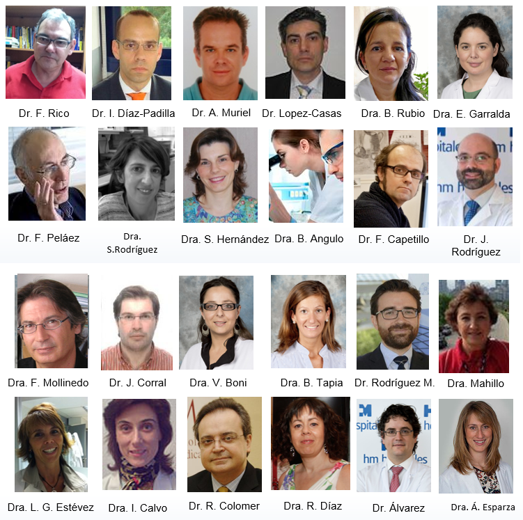 profesores del máster en oncología